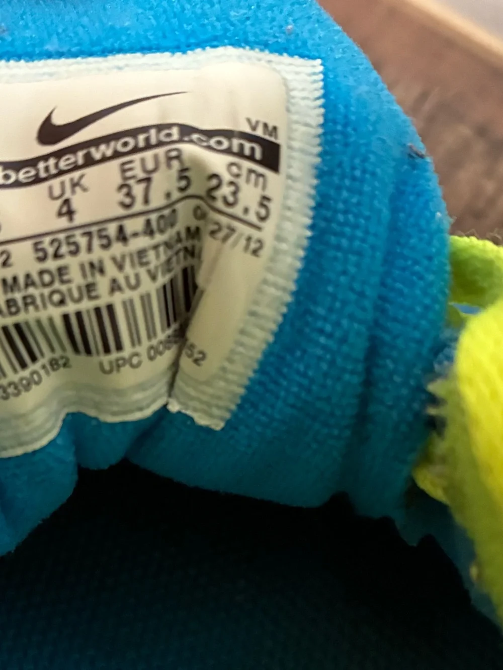 Nike Flex Experience Run Women’s Running Shoes Blue Size 6.5 Athletic Sneakers